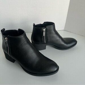 Kenneth Cole New York - Women’s Double Zipper Ankle Boots - Black. Size: 6 (US)